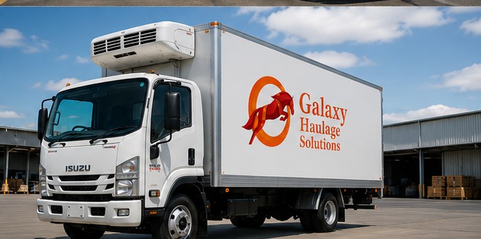 Galaxy Haulage Solutions Isuzu refrigerated truck