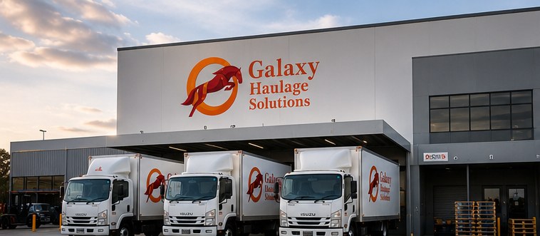 Galaxy Haulage Solutions depot and loading bay